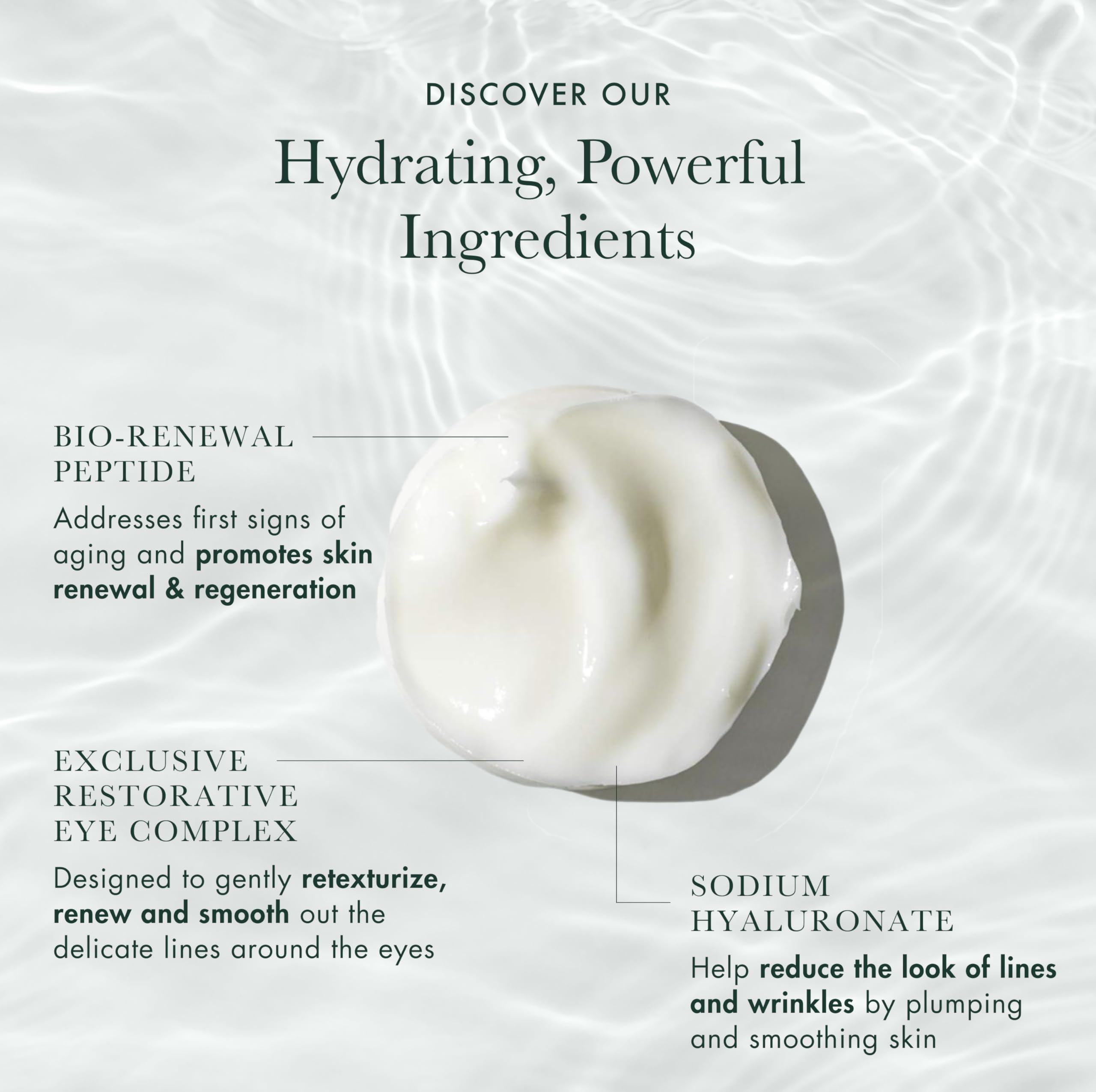 RéVive Renewal Under Eye Cream - Retexturizing Eye Cream for Wrinkles - Helps to Reduce Crow's Feet and Improve Skin Texture & Moisturization - Suitable for All Skin Types (0.5 oz)